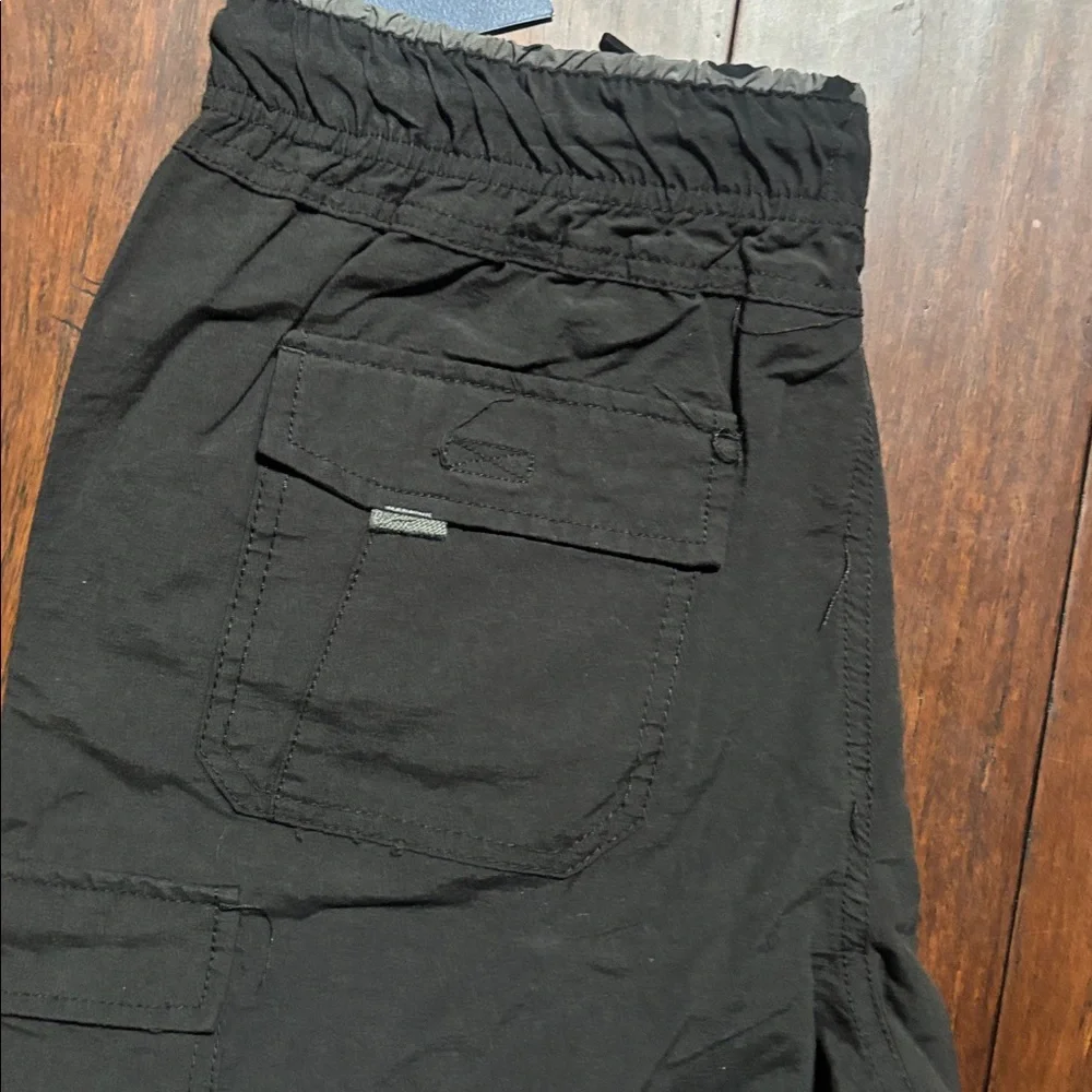 UNIVIBE Big Boys Stonedale Cotton Pull-On Cargo Shorts Black Size-L u
